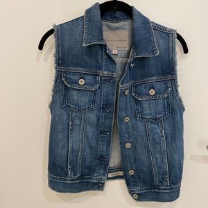 AG “The Heather” Easy Denim Vest